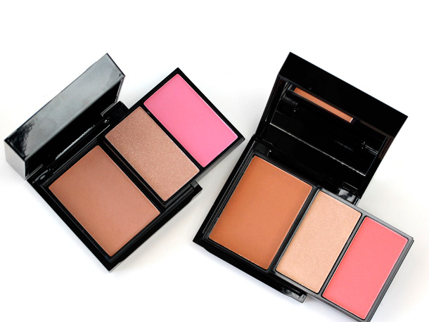 The MAC Antonio Lopez collection Face Palettes: Face/Pink on the left and Face/Coral on the right