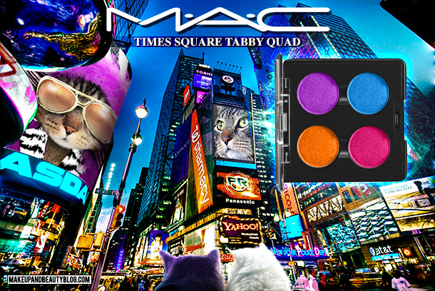 Tabs the Cat for the MAC Times Square Tabby Quad