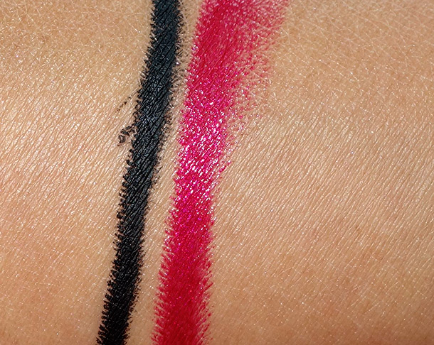 Urban Decay Anarchy Face Case Swatches liner lip
