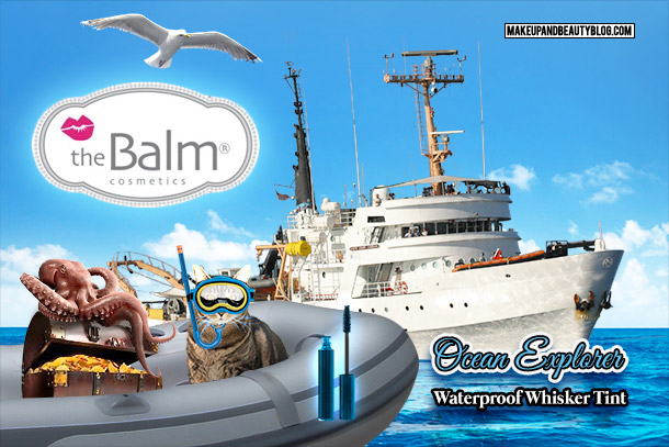 Tabs the Cat for theBalm Ocean Explorer Waterproof Whisker Tint
