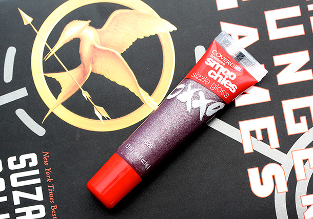 Covergirl Hunger Games Collection: Lipslicks Smoochies Sizzle Gloss in Violet Flare
