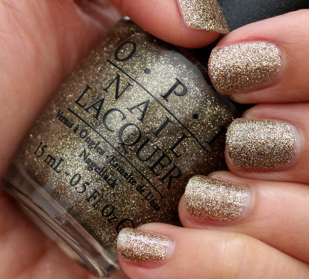 OPI All Sparkly And Gold