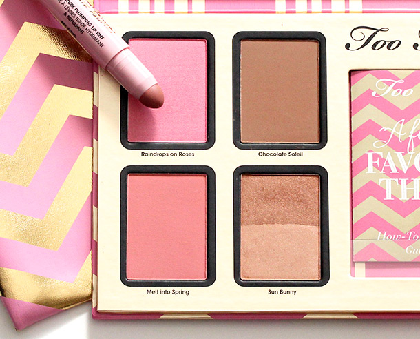 Too Faced A Few of My Favorite Things blushes bronzer