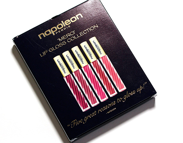 Napoleon Perdis Merci Lip Gloss Collection box
