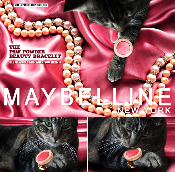 Tabs the Cat for Maybelline Beauty Bracelet Blush