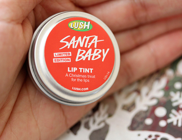 Lush Santa Baby Lip Tint