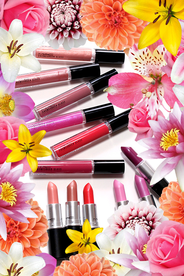 MAC A Fantasy of Flowers Cremesheen Glasses and Lipsticks
