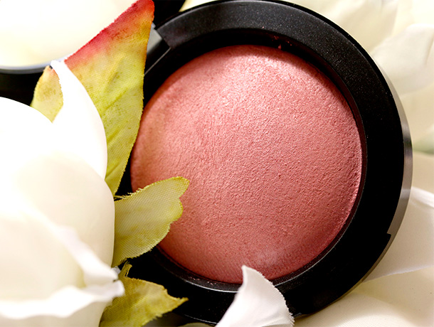 MAC Azalea in the Afternoon Mineralize Blush, a mid-tone cool pink