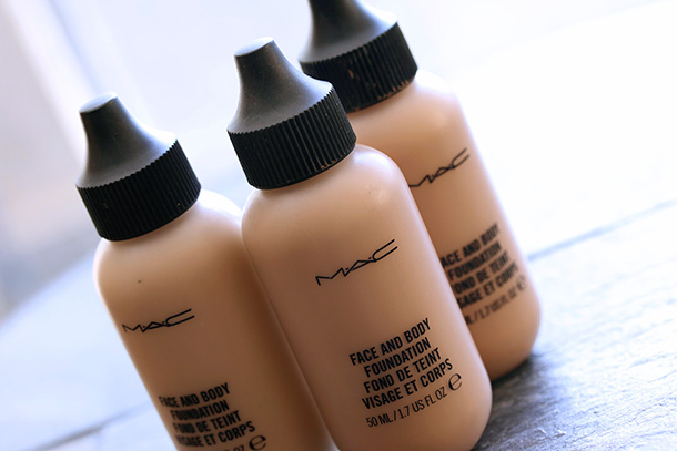 MAC Face & Body Foundations in C4, C5 and C6