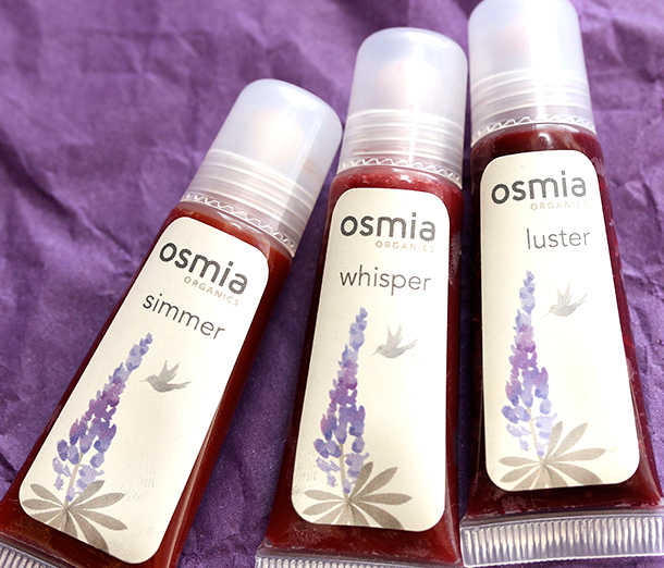 Osmia Organics Lip Glosses