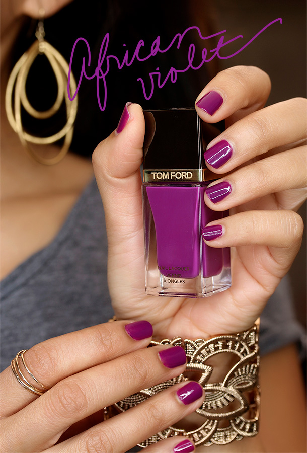 Unsung Makeup Heroes: Tom Ford Beauty African Violet Nail Lacquer - Makeup  and Beauty Blog