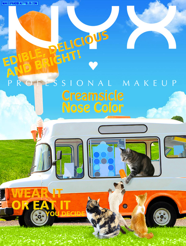 Tabs for NYX Creamsicle Nose Color