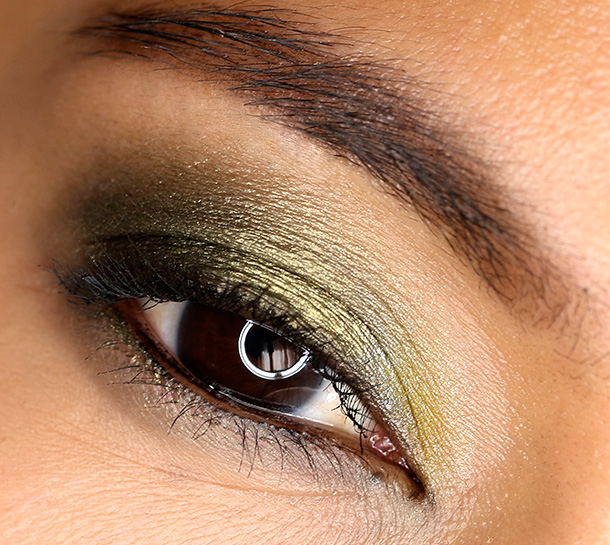 MAC Golden Olive, Ever So Yellow and Black Black