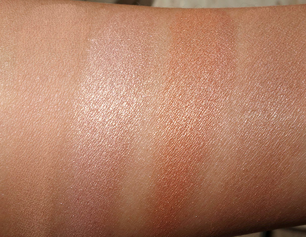 Too Faced The Little Black Book of Bronzers Swatches