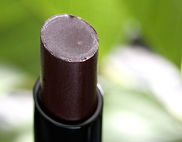 MAC Sheen Supreme Lipstick in Venomous Violet, a deep berry available exclusively online at maccosmetics.com