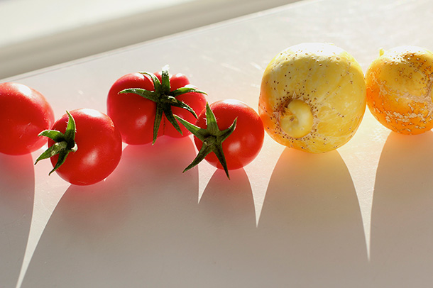 Tomatoes and Lemon Cucumbers (1)