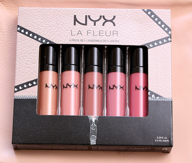 NYX La Fleur Lip Gloss Set (4)