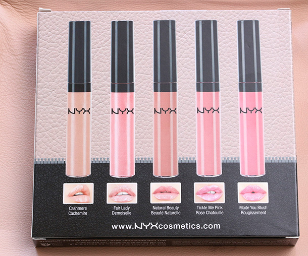 NYX La Fleur Lip Gloss Set (5)