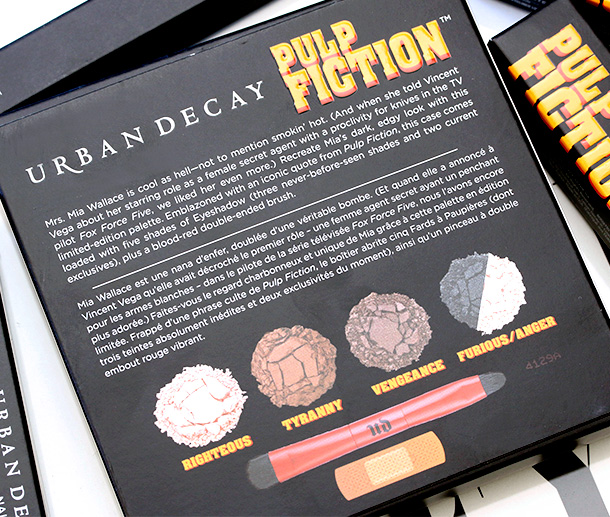 Urban Decay Pulp Fiction Collection Palette Box