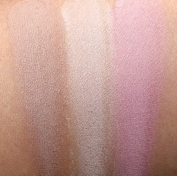 MAC Powder Blushes in Taupe, Next to Skin and Pink Cult