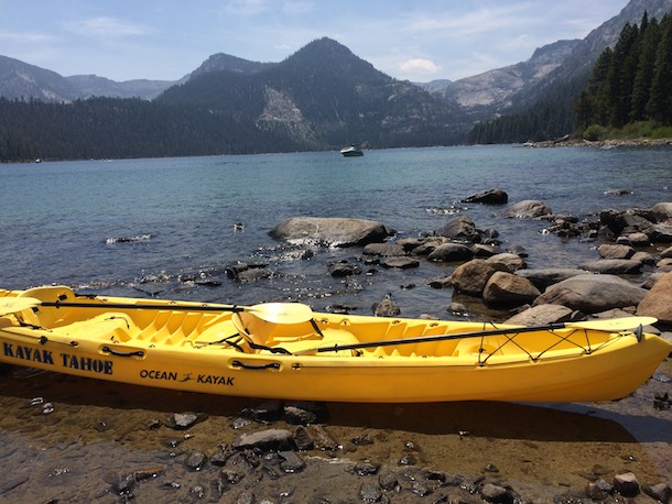 Lake Tahoe Kayaking on Emerald Bay