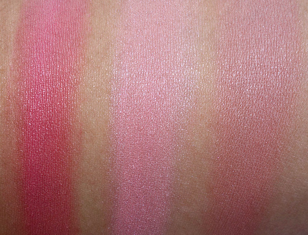 Hourglass Blush Palette Swatches