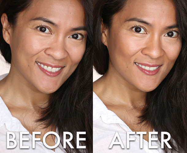 Sonia Kashuk Chic Defining Stick Before and After