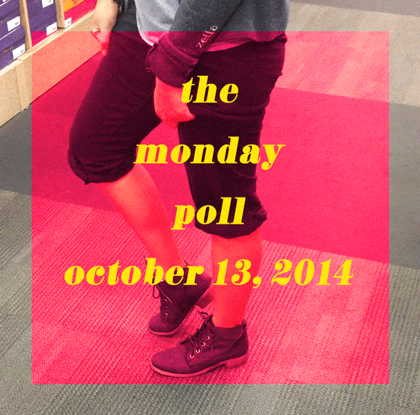 Monday Poll, October 14, 2014