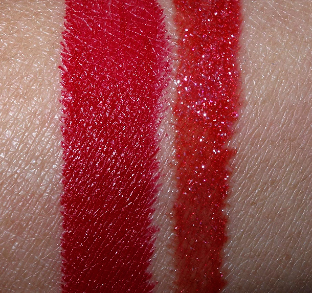 MAC Kinky Boots Lipstick (left) and Lipglass (right)