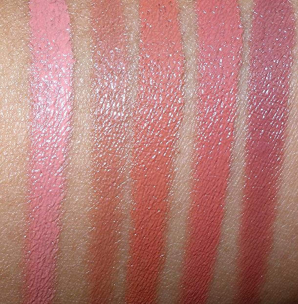 Sonia Kashuk Nude Lip Palette Jazzed Up Nudes swatches