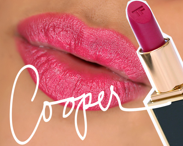 Tom Ford Lips & Boys Cooper Swatch