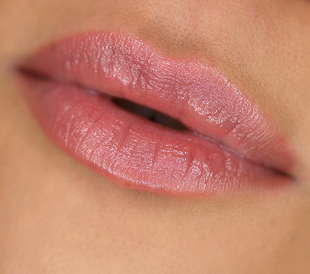 Urban Decay Sheer Revolution Lipstick in Sheer Liar, a sheer pinkish brown nude