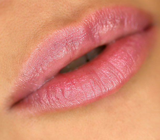 Urban Decay Sheer Revolution Lipstick in Sheer Obsessed, a sheer baby pink
