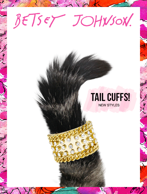 Tabs for Betsey Johnson Tail Cuffs