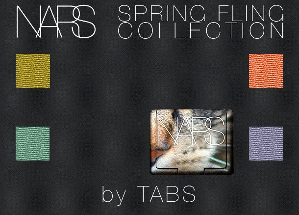 Tabs for the new NARS Spring Fling Quads