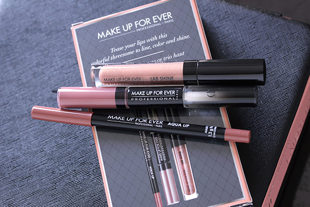 Make Up For Ever Tease Me Nude Lip Trio