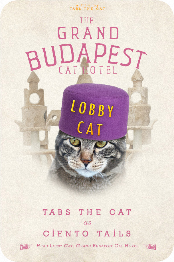 Tabs the Cat, The Grand Budapest Cat Hotel