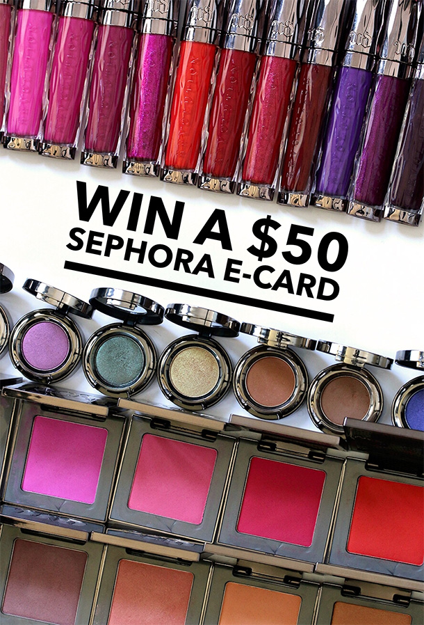Win a $50 Sephora e-card