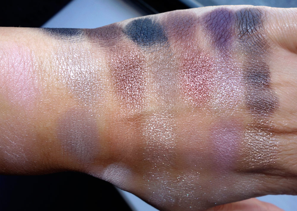 tarte light of the party swatches 2