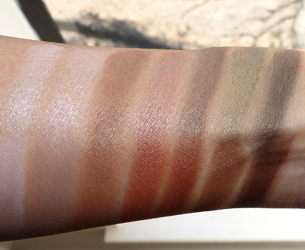 laura geller delectables delicious shades of nude wet swatches