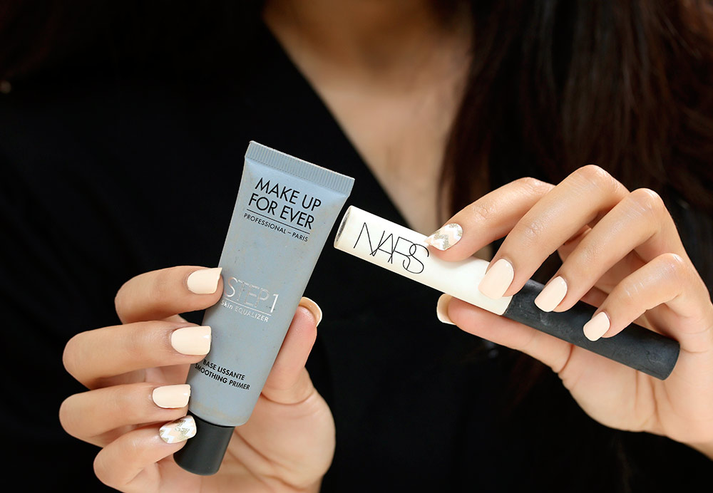 Two of my go-to primers by Make Up For Ever and NARS