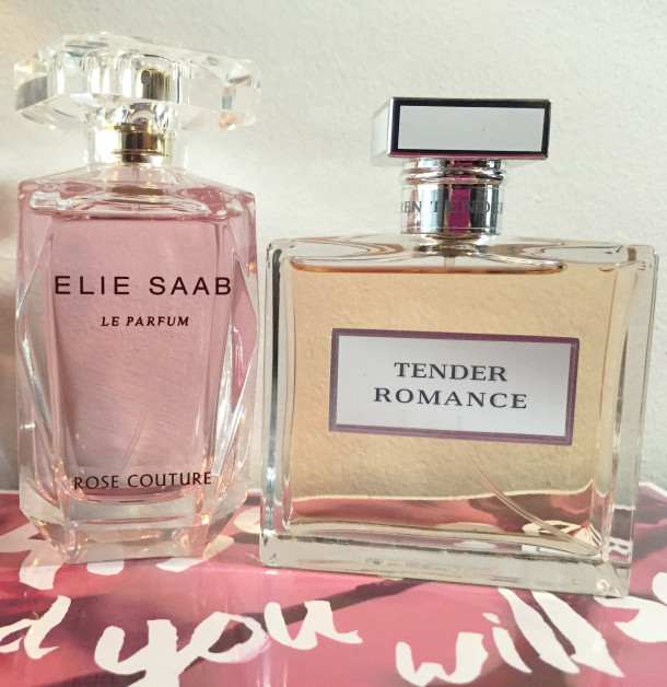 Elie Saab Rose Couture Le Parfum ($93) and Ralph Lauren Tender Romance Eau De Parfume ($96)