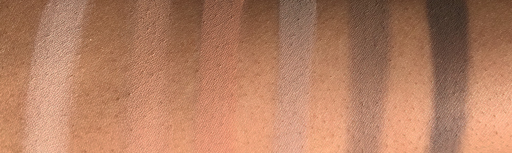 Buxom Suede Seduction Eyeshadow Palette swatches