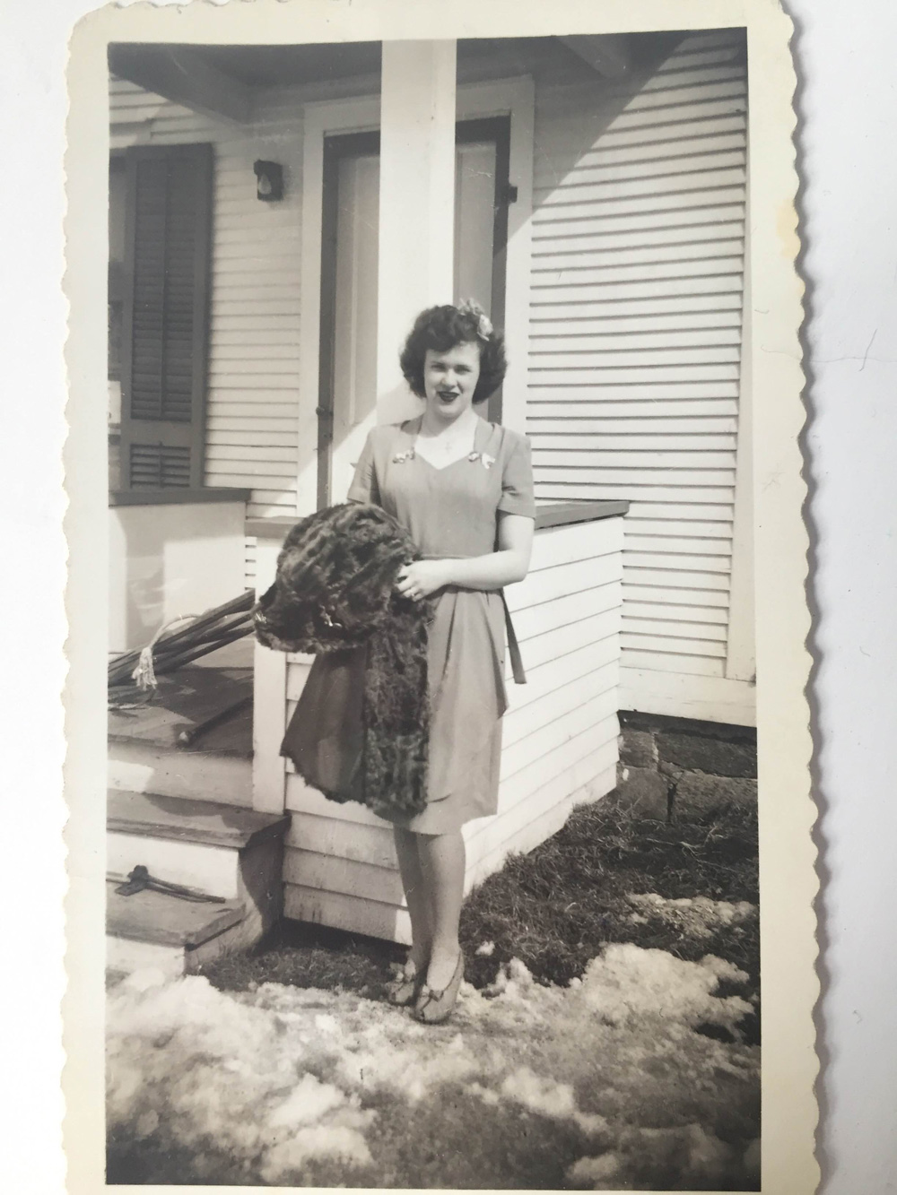 My grandma in the mid-'40s
