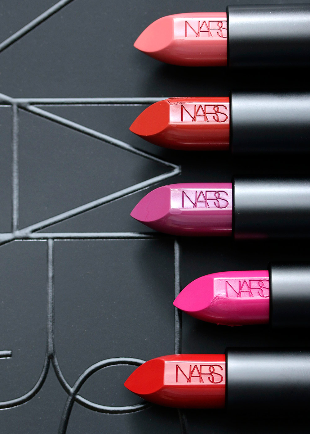 nars audacious collection lipsticks