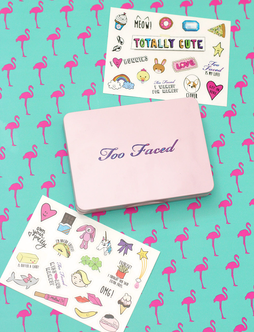 too faced totally cute stickers