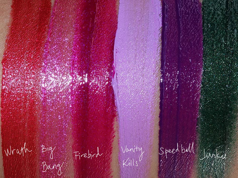 urban decay vice lipstick palette junkie swatches