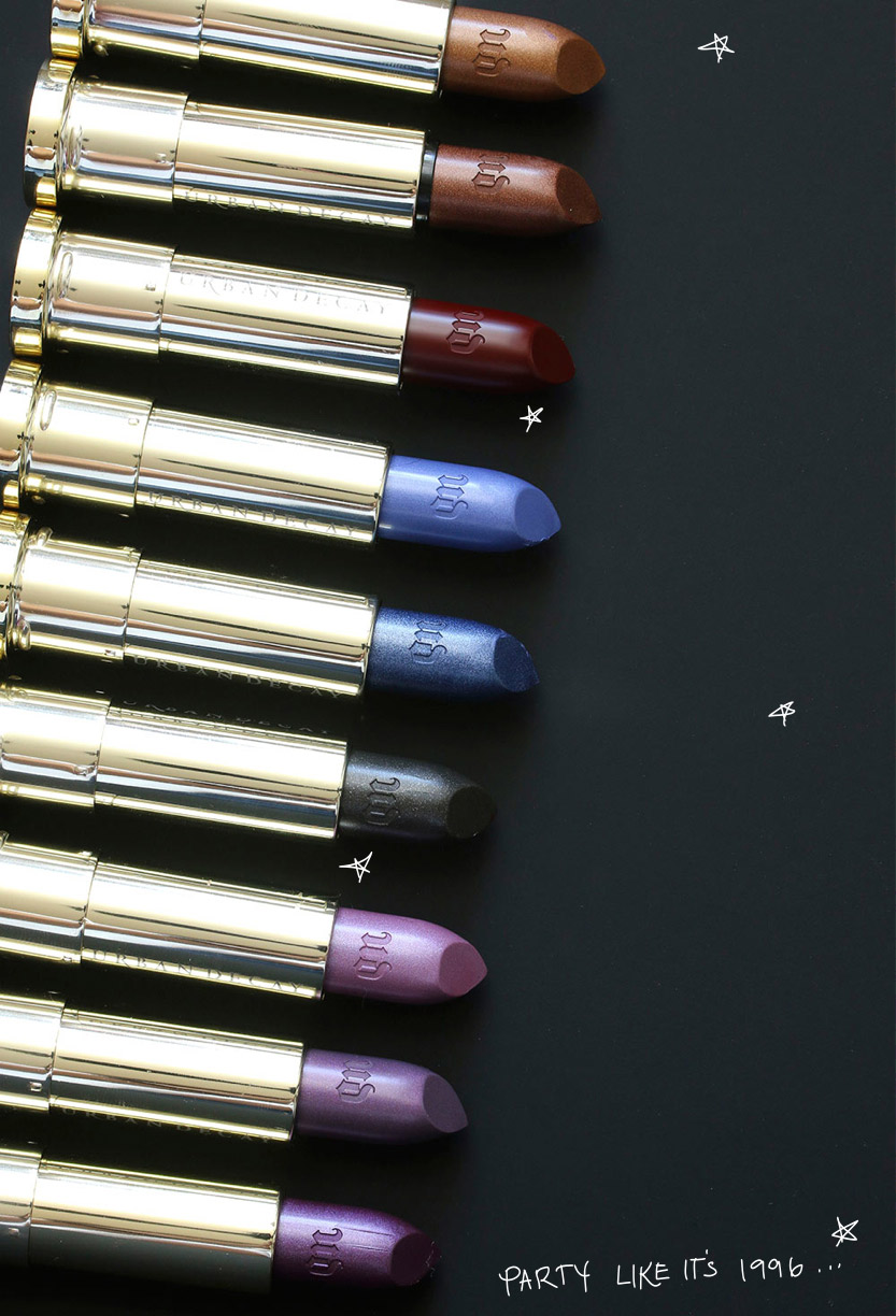 urban decay vice lipstick vintage capsule collection 1