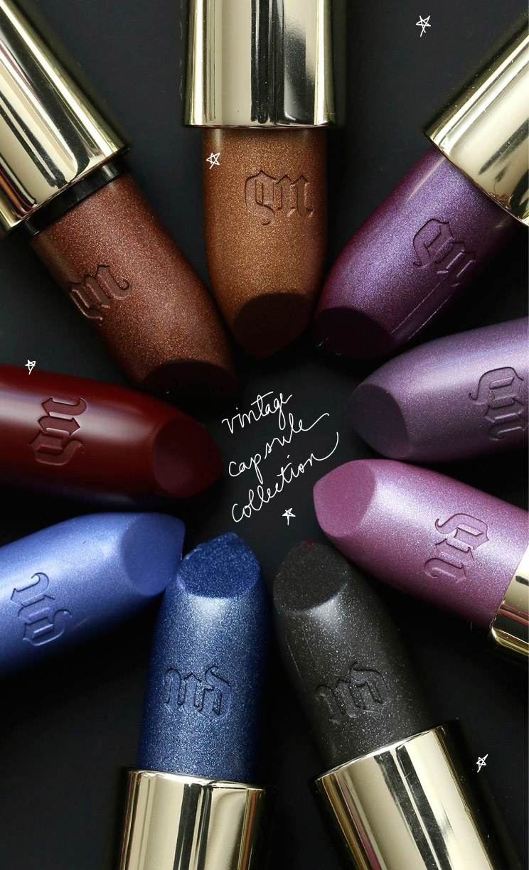 urban decay vice lipstick vintage capsule collection