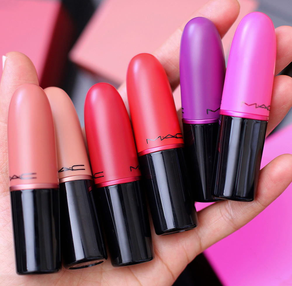 mac shadescents lipsticks